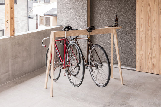 【アウトドア】自転車を愛するサイクリストのために作られたサイクルラック
