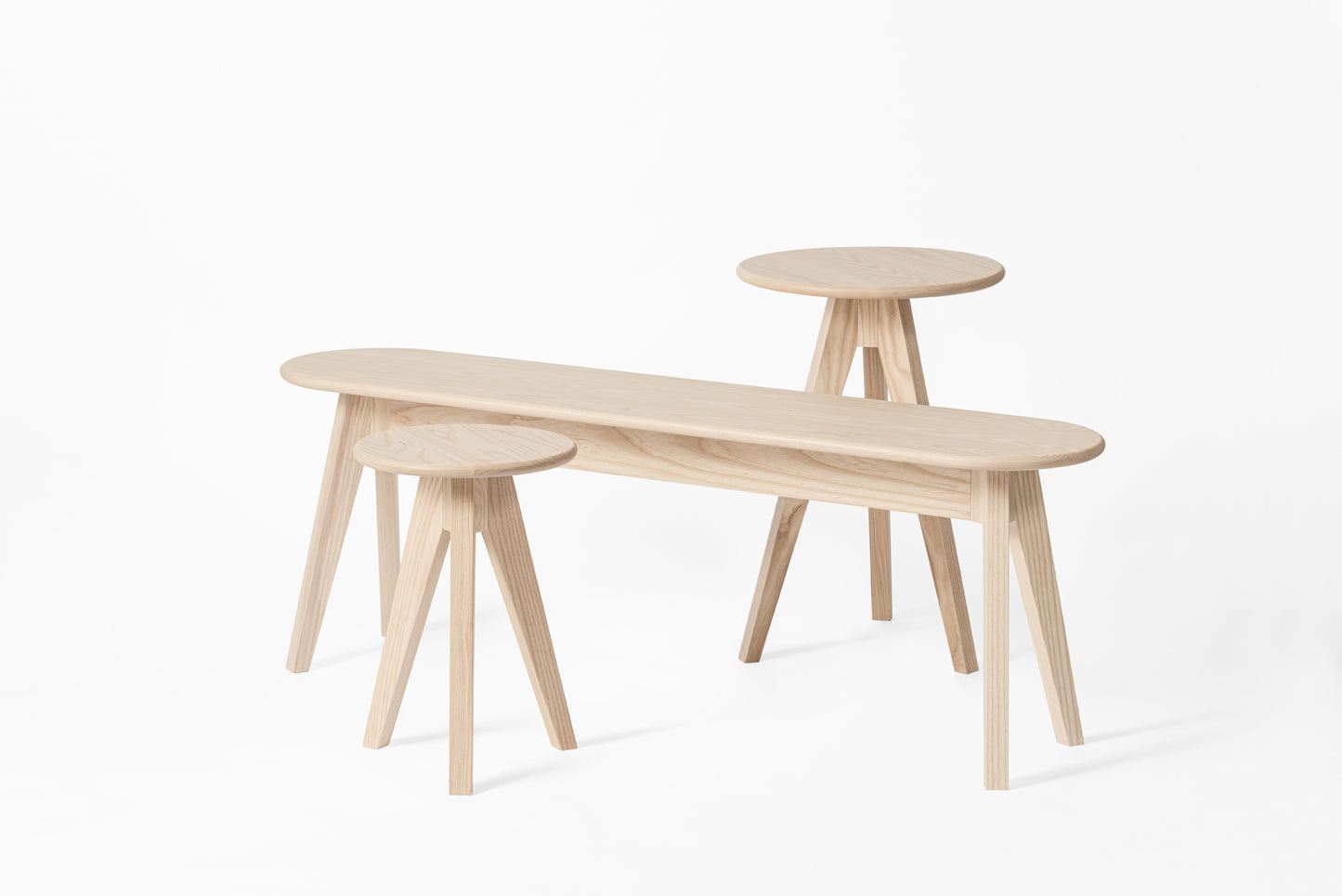 MITSUKI COFFEE TABLE -WHITE ASH-