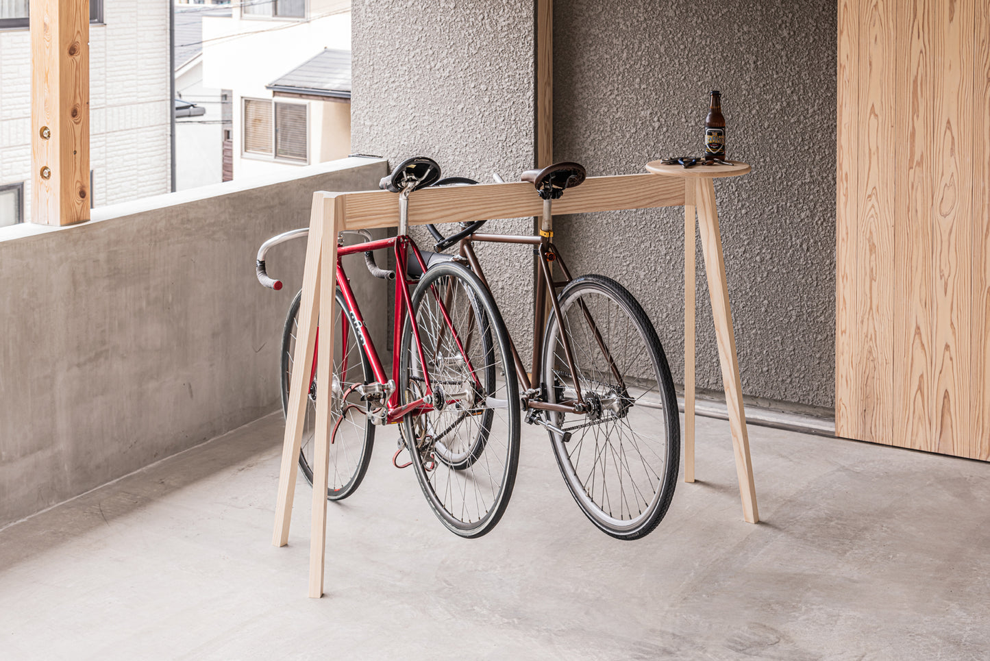 MITSUKI CYCLE RACK -WHITE ASH-