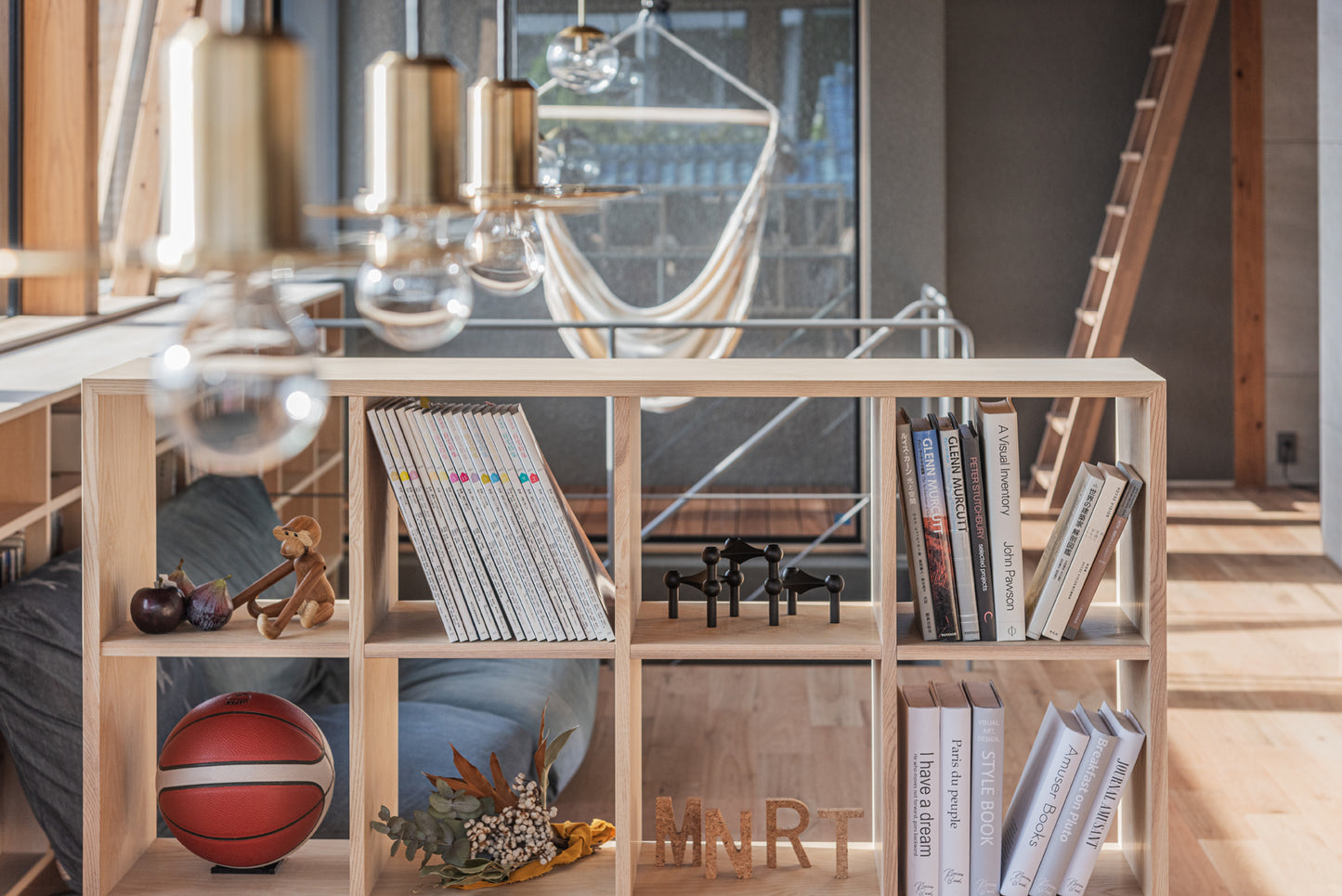MITSUKI SHELF -WHITE ASH-
