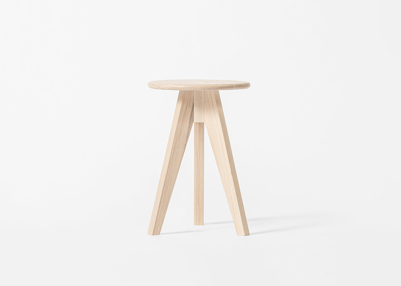 MITSUKI STOOL -WHITE ASH-