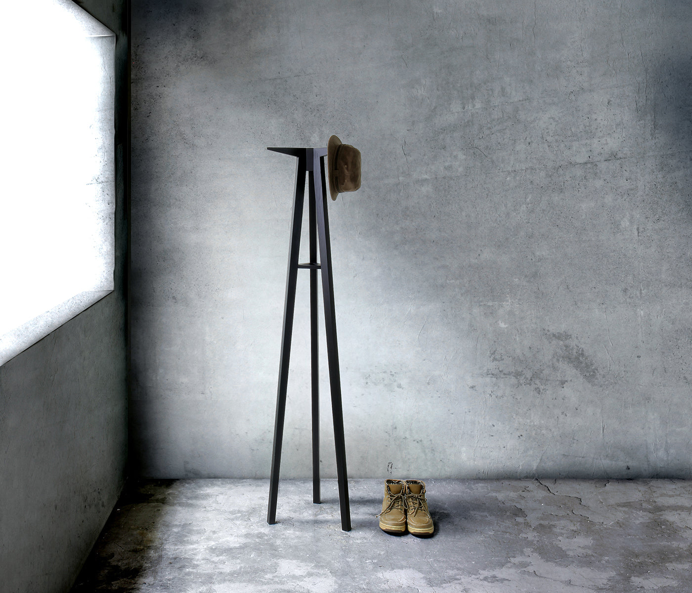 MITSUKI COAT RACK -檳榔子黒(BLACK)-
